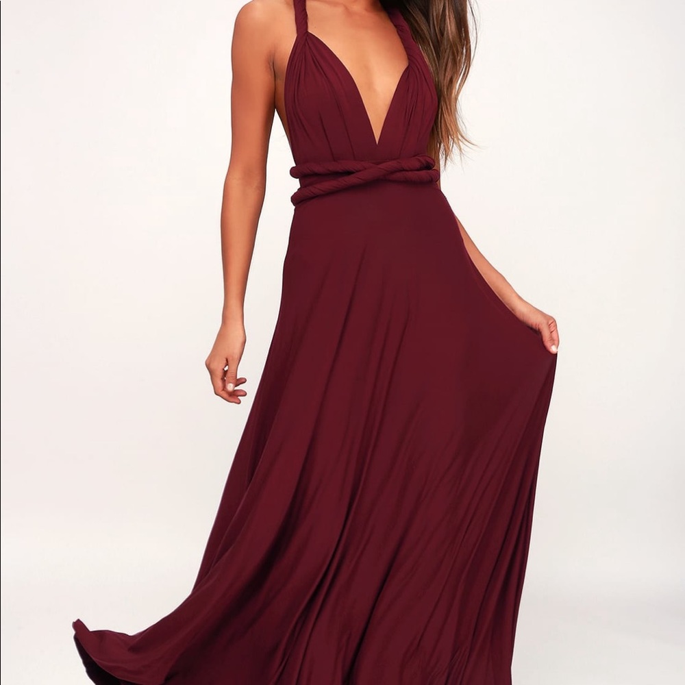 Lulus Trick of the Trade Maxi Dress